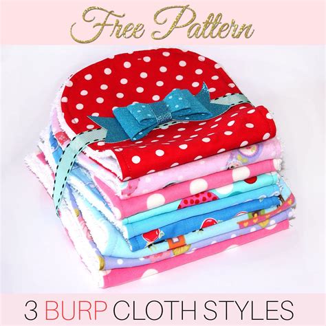 burb clothing|free burp cloth pattern.